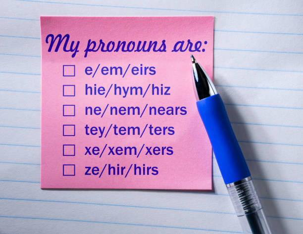20+ Preferred Pronouns Stock Photos, Pictures & Royalty-Free ...