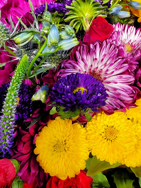 istock Bouquet of Beautiful Mixed Flowers 1434807755