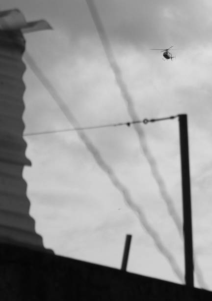 istock Helicopter - City - Urban 1434822235