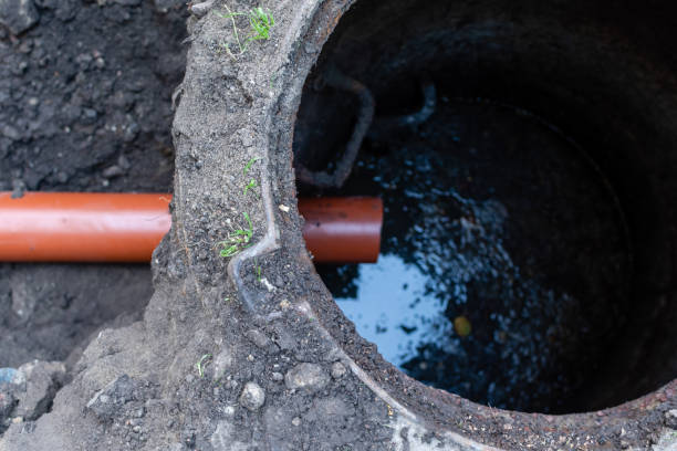 istock Repair of sewer drain with strong pipe 1434822893