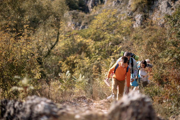 istock Multi-generation family enjoying on weekend in nature 1434826323