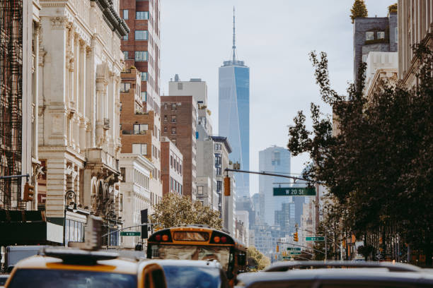istock World Trade Center seen from Midtown Manhattan 1434827852