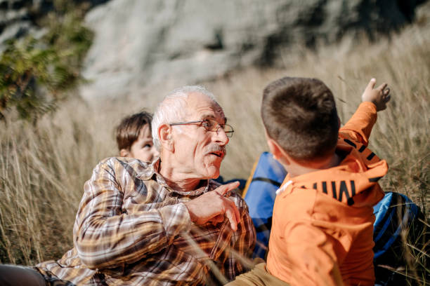 istock Multi-generation family in nature taking a break 1434827876