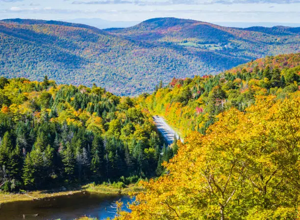 Photo of Appalachian Gap, a mountain pass in the  Vermont,