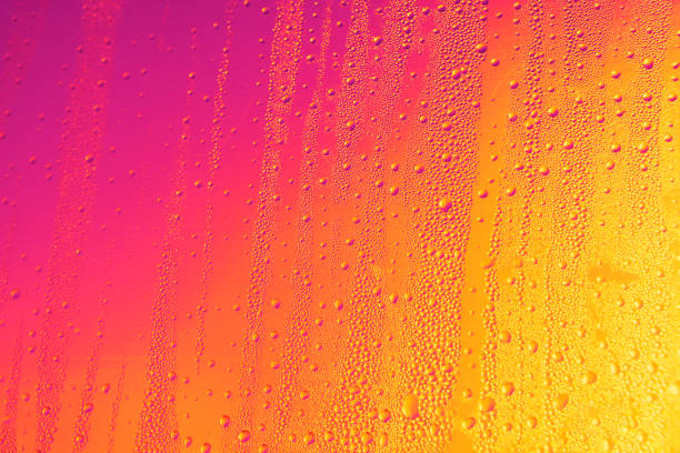 istock Water drops in colorful lights 1434833625