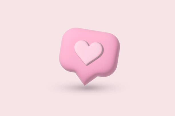 istock Live, heart, and love icon notification social media concept vector illustration 1434849634