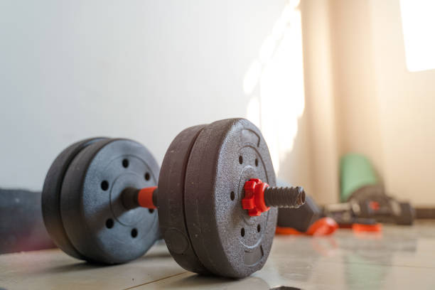 istock Fitness equipment. 1434879777