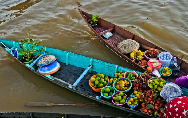 istock Floating Market Lok Baintan 1434879897