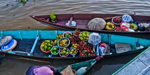istock Floating Market Lok Baintan 1434880011