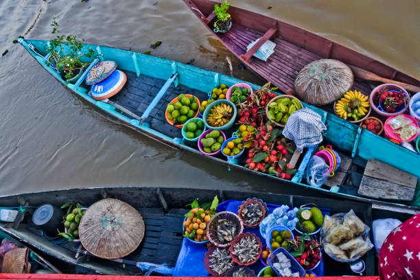 istock Floating Market Lok Baintan 1434880038