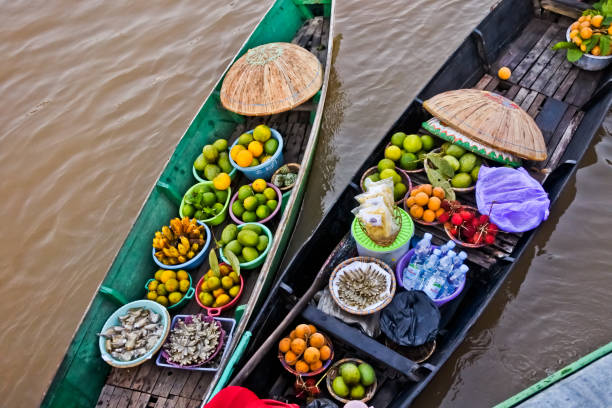 istock Floating Market Lok Baintan 1434880391