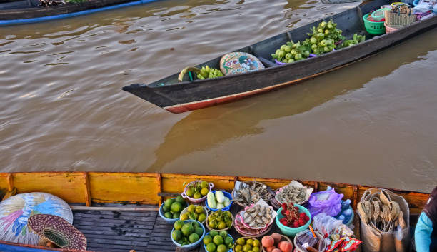 istock Floating Market Lok Baintan 1434884470