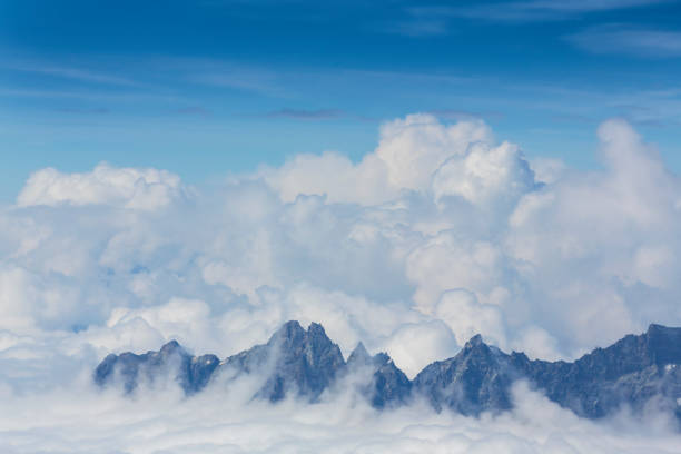istock Beautiful alpine scenery in the Swiss Alps in winter, with dramatic cloudscape 1434906690