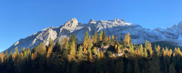 istock Panoramic view of mountain landscape. 1434907980