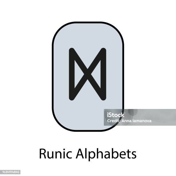 Runic Alphabets Stock Illustration - Download Image Now - Alphabet ...