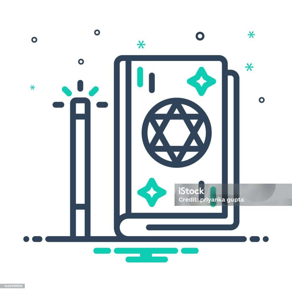 Spell Incdiment Spell Magic Stock Illustration - Download Image Now - Astrology, Book ...