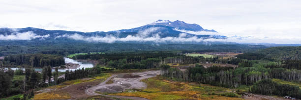 North Skeena River, British Columbia, Canada prince george photos stock pictures, royalty-free photos & images