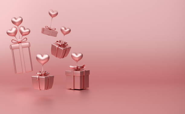 istock podium empty with geometric shapes and gift box in pink pastel composition for modern stage display and minimalist mockup ,birthday balloons and party or celebrations ,3d illustration or 3d render 1434924548