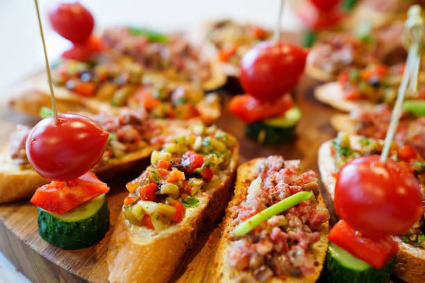 istock sandwiches with pate and vegetables. tartarus 1434940854