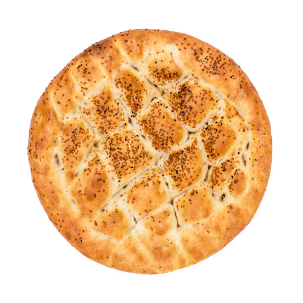 istock Ramadan Pita (Ramazan Pidesi) Traditional Turkish bread for holy month Ramadan. 1434941013