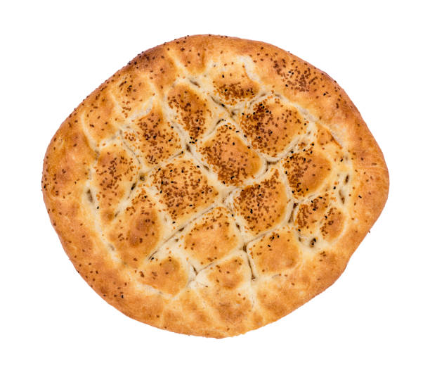 istock Ramadan Pita (Ramazan Pidesi) Traditional Turkish bread for holy month Ramadan. 1434941025