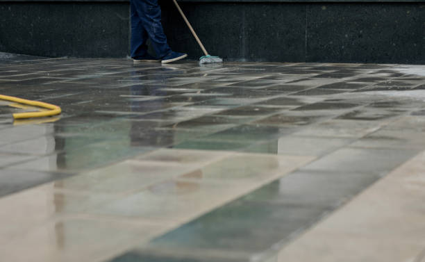 istock cleaning the floor with mop 1434946705
