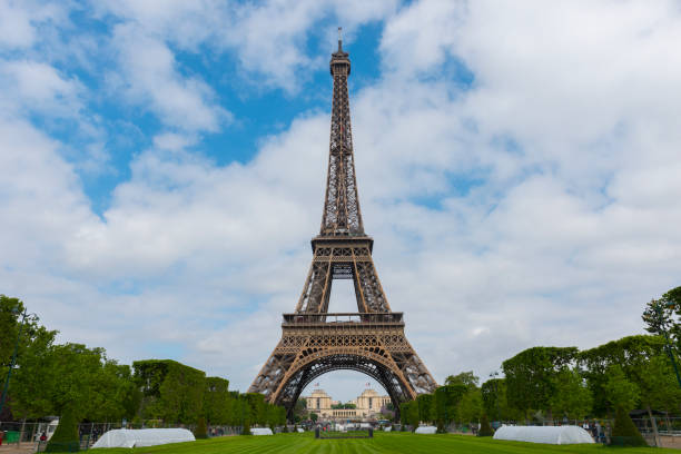 istock The Eiffel Tower with blue sky. Paris, France. 1434950823