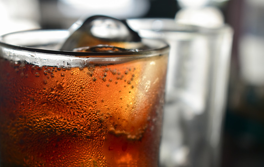 Drinking can cold drip, cold soda drip, blue red, wet drink, party, condensation, aluminum, carbonated material