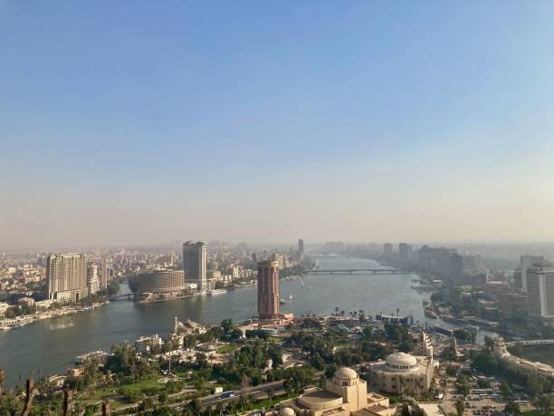 istock Aerial view of Cairo, Egypt 1434958100