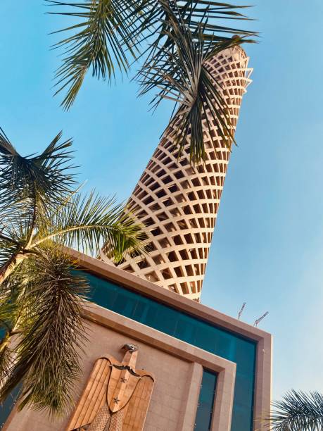 The Cairo Tower is a free-standing concrete tower in Cairo, Egypt. At 187 m (614 ft), it is the tallest structure in Egypt and North Africa