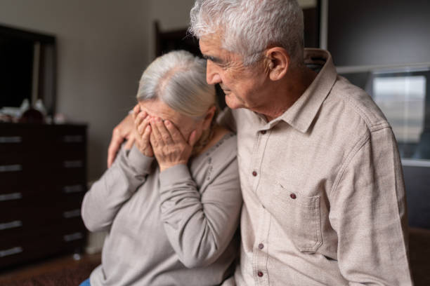 istock Sadness Senior Couple At Home 1434969559
