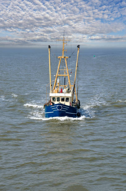 istock Shrimp Boat at North Sea,Germany 1434970818