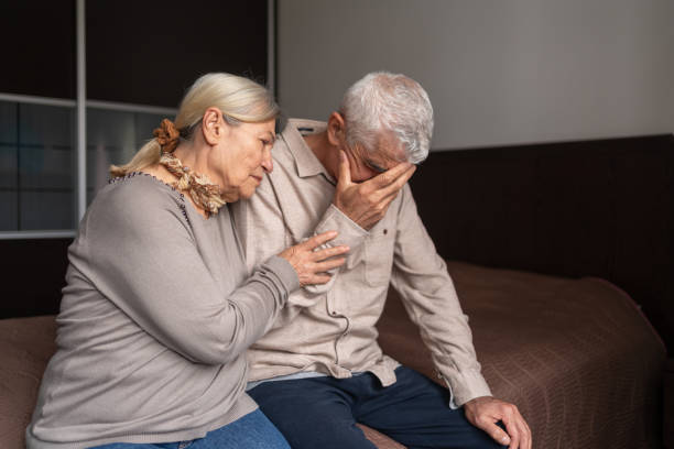 istock Sadness Senior Couple At Home 1434978261