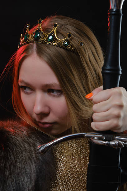 istock young viking woman 1434982446