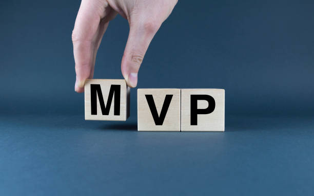 Minimum viable product MVP. Cubes form words Minimum viable product MVP. Minimum viable product MVP. Cubes form words Minimum viable product MVP. The concept of minimum viable product most valuable player stock pictures, royalty-free photos & images