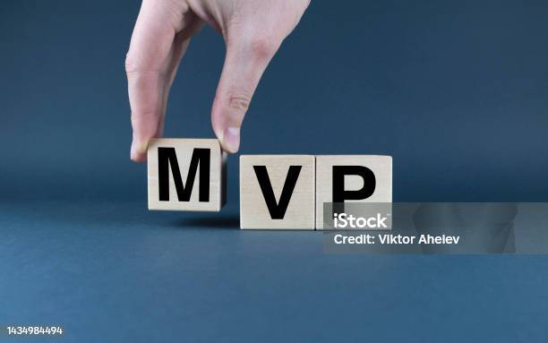 Minimum Viable Product Mvp Cubes Form Words Minimum Viable Product Mvp Stock Photo - Download Image Now