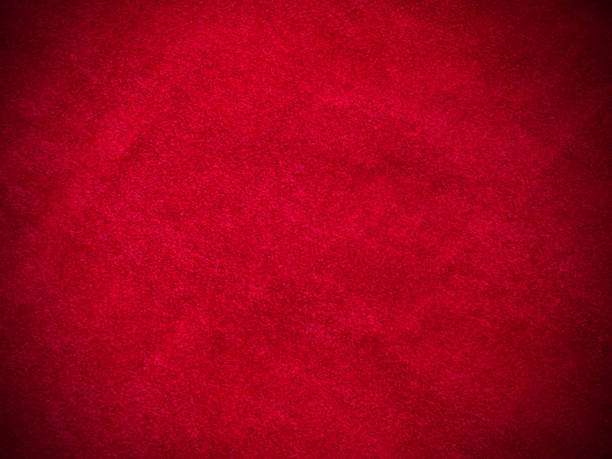 istock Red velvet fabric texture used as background. Empty red fabric background of soft and smooth textile material. There is space for text. 1434988936
