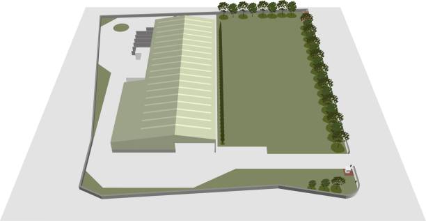 istock 3D illustration of building project 1434991937