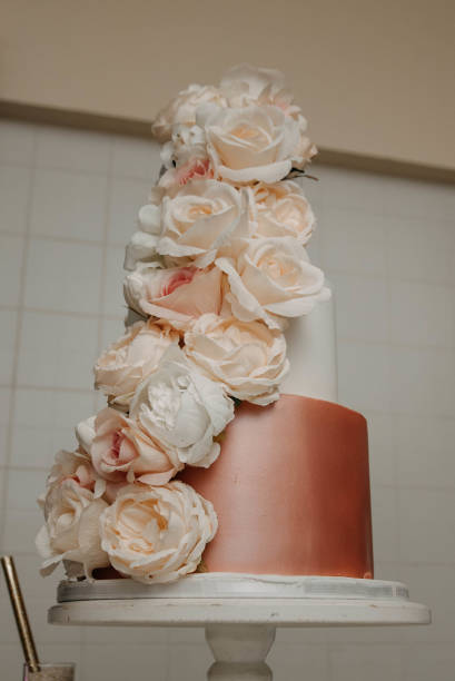 istock Elegant wedding cake stock photo. 1434998017