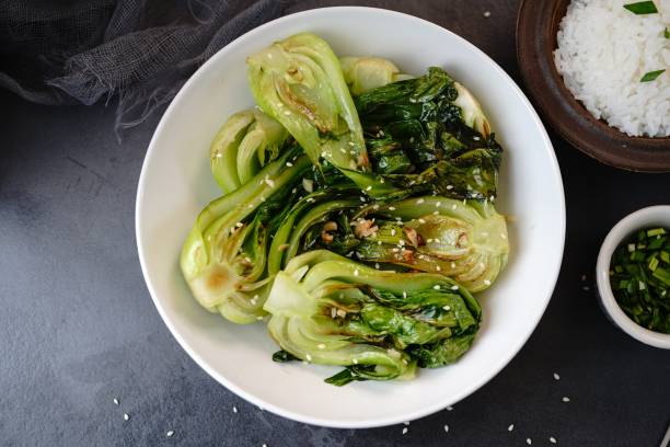 istock Bok choy stir fry 1434999952
