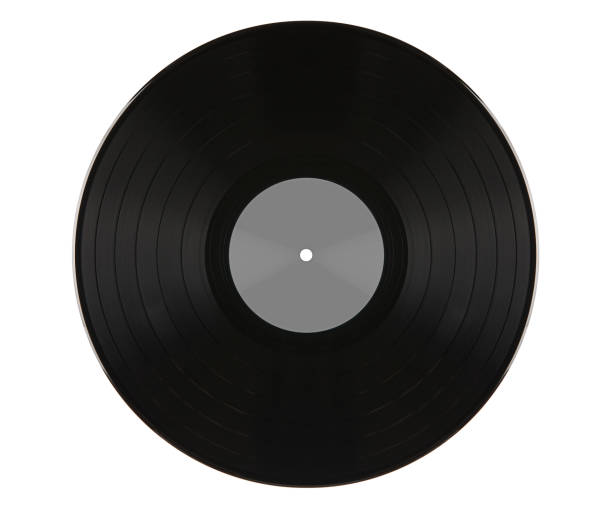 istock Vinyl record with recorded music 1435004845
