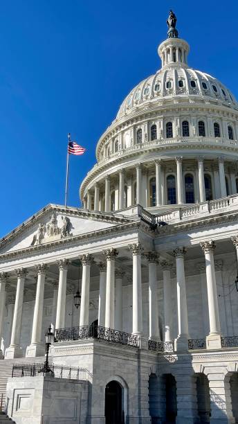 Capitol Hill Washington DC in the fall