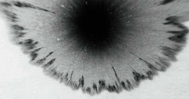 istock black ink drop on white paper splash overlay blob 1435025479