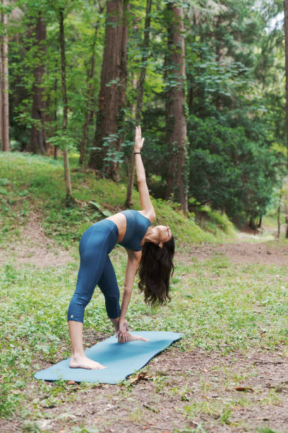 istock Woman working out in nature 1435032939