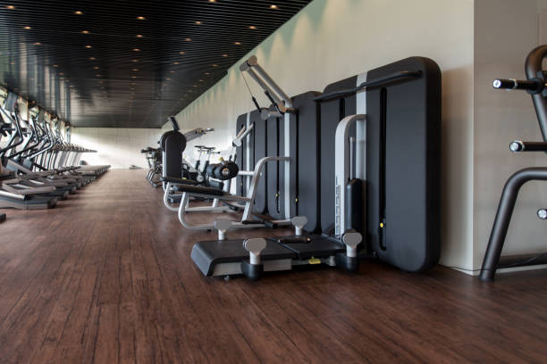 istock Gym With No People Interior 1435035193