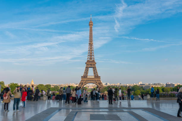 istock Eiffel Tower in Paris, France. 1435038446