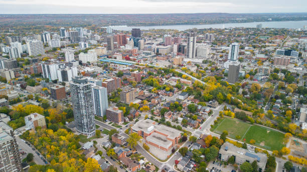 istock Aerial view of downtown Hamilton Ontario 1435043507