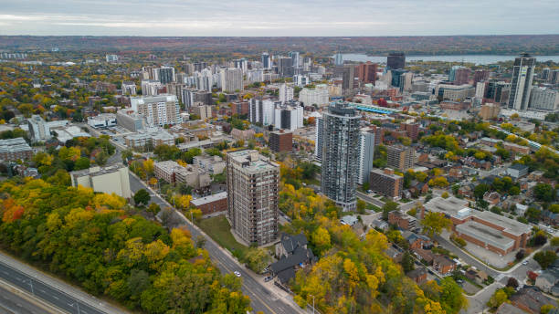istock Aerial view of downtown Hamilton Ontario 1435043513