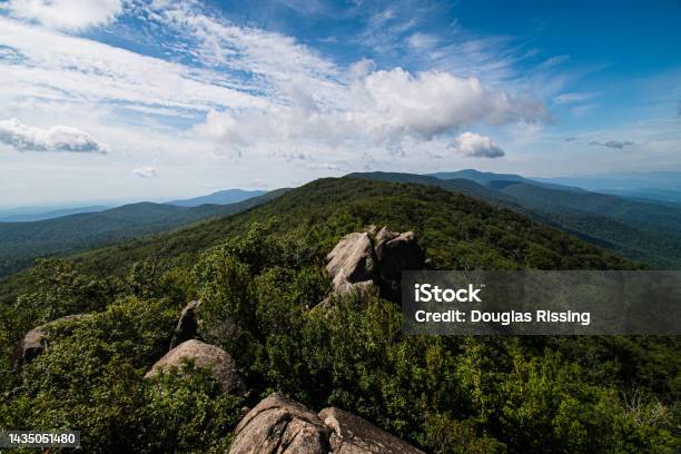 Marys Rock Trail Shenandoah National Park Stock Photo - Download Image Now - Appalachian Trail, Hiking, Appalachia