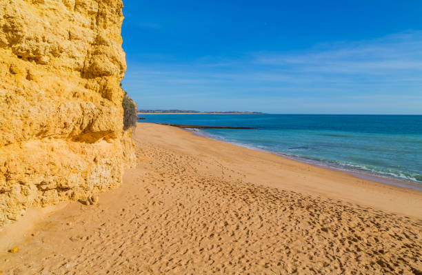 istock Beautiful beach in Algarve 1435056526